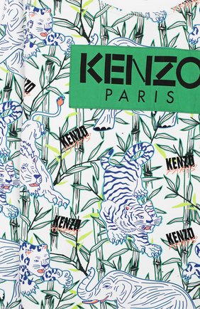 Детский хлопковый свитшот KENZO разноцветного цвета по цене 9800 руб., арт. KQ15598 | Фото 3 Детский хлопковый свитшот KENZO разноцветного цвета, арт. KQ15598 | Фото 3