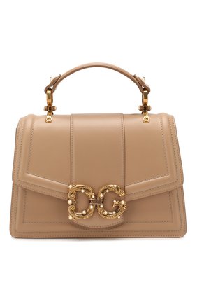 Женская сумка dg amore DOLCE & GABBANA бежевого цвета по цене 176000 руб., арт. BB6675/AK295 | Фото 1 Женская сумка dg amore DOLCE & GABBANA бежевого цвета, арт. BB6675/AK295 | Фото 1