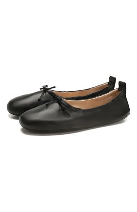 Женские кожаные балетки TOD’S черного цвета по цене 29950 руб., арт. XXW12C0CJ60S0M | Фото 1 Женские кожаные балетки TOD’S черного цвета, арт. XXW12C0CJ60S0M | Фото 1