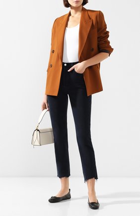 Женские кожаные балетки TOD’S черного цвета по цене 42700 руб., арт. XXW12C0CK10NGD | Фото 2 Женские кожаные балетки TOD’S черного цвета, арт. XXW12C0CK10NGD | Фото 2