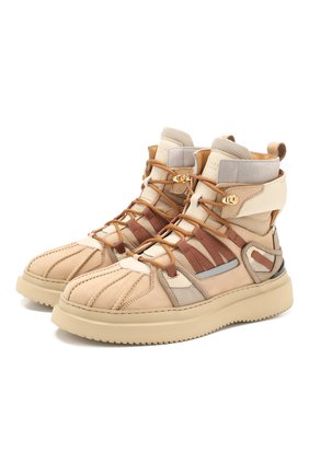 Мужские кожаные ботинки BUSCEMI бежевого цвета по цене 46400 руб., арт. 420SM021TL07KA/M | Фото 1 Мужские кожаные ботинки BUSCEMI бежевого цвета, арт. 420SM021TL07KA/M | Фото 1