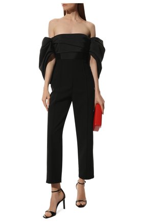 Женские кожаные босоножки bea SAINT LAURENT черного цвета по цене 43800 руб., арт. 612330/0NP00 | Фото 2 Женские кожаные босоножки bea SAINT LAURENT черного цвета, арт. 612330/0NP00 | Фото 2