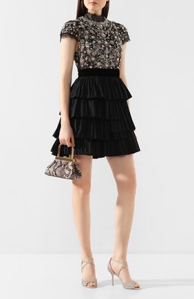 Женские босоножки emsy 85 JIMMY CHOO золотого цвета по цене 49500 руб., арт. EMSY 85/DGZ | Фото 2 Женские босоножки emsy 85 JIMMY CHOO золотого цвета, арт. EMSY 85/DGZ | Фото 2