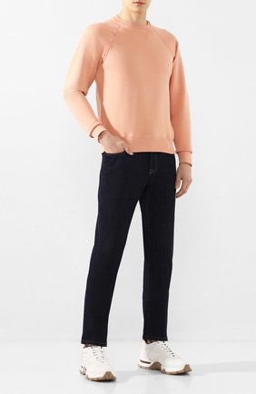 Мужские кожаные кроссовки ZEGNA COUTURE белого цвета по цене 57800 руб., арт. A4368X-LHBFS | Фото 2 Мужские кожаные кроссовки ZEGNA COUTURE белого цвета, арт. A4368X-LHBFS | Фото 2