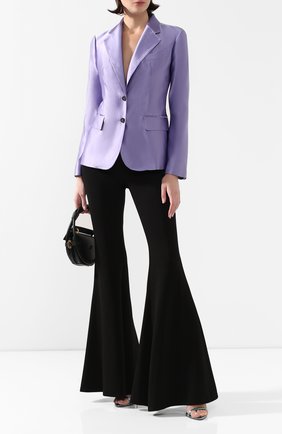 Женский шелковый жакет TOM FORD сиреневого цвета по цене 282500 руб., арт. GI2735-FAX671 | Фото 2 Женский шелковый жакет TOM FORD сиреневого цвета, арт. GI2735-FAX671 | Фото 2
