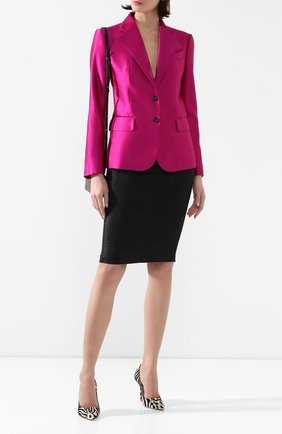 Женская юбка TOM FORD черного цвета по цене 114500 руб., арт. GCD037-DEX103 | Фото 2 Женская юбка TOM FORD черного цвета, арт. GCD037-DEX103 | Фото 2