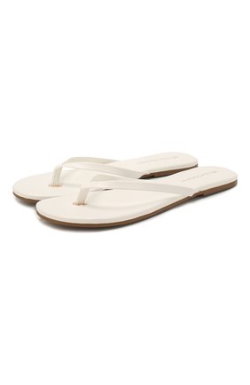 Женские кожаные шлепанцы MELISSA ODABASH белого цвета по цене 6995 руб., арт. SANDALS | Фото 1 Женские кожаные шлепанцы MELISSA ODABASH белого цвета, арт. SANDALS | Фото 1