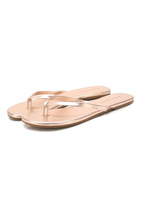 Женские кожаные шлепанцы MELISSA ODABASH розового цвета по цене 6995 руб., арт. SANDALS | Фото 1 Женские кожаные шлепанцы MELISSA ODABASH розового цвета, арт. SANDALS | Фото 1