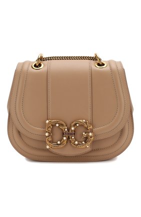 Женская сумка dg amore DOLCE & GABBANA бежевого цвета по цене 152000 руб., арт. BB6677/AK295 | Фото 1 Женская сумка dg amore DOLCE & GABBANA бежевого цвета, арт. BB6677/AK295 | Фото 1