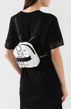 Женский рюкзак KENZO белого цвета по цене 15950 руб., арт. F865SF215F24 | Фото 2 Женский рюкзак KENZO белого цвета, арт. F865SF215F24 | Фото 2