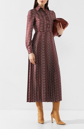 Женские кожаные ботильоны merle 100 JIMMY CHOO светло-коричневого цвета по цене 79100 руб., арт. MERLE 100/SLQ | Фото 2 Женские кожаные ботильоны merle 100 JIMMY CHOO светло-коричневого цвета, арт. MERLE 100/SLQ | Фото 2