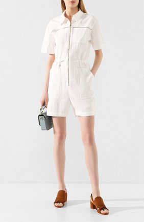 Женские замшевые босоножки SANTONI коричневого цвета по цене 41600 руб., арт. WHTH58621HI2CLCPC85 | Фото 2 Женские замшевые босоножки SANTONI коричневого цвета, арт. WHTH58621HI2CLCPC85 | Фото 2