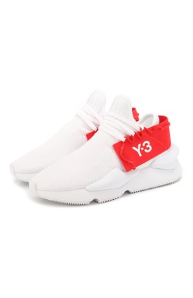 Женские текстильные кроссовки kaiwa knit Y-3 белого цвета по цене 29950 руб., арт. FV4562/W | Фото 1 Женские текстильные кроссовки kaiwa knit Y-3 белого цвета, арт. FV4562/W | Фото 1