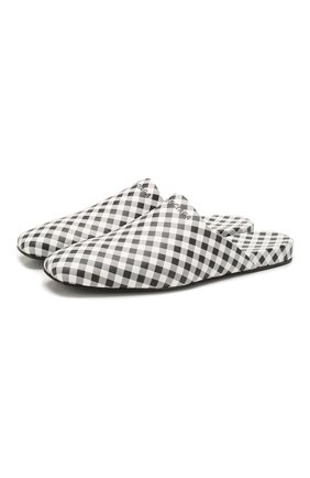 Женские кожаные сабо cosy BALENCIAGA черно-белого цвета по цене 47550 руб., арт. 597344/WAWN6 | Фото 1 Женские кожаные сабо cosy BALENCIAGA черно-белого цвета, арт. 597344/WAWN6 | Фото 1