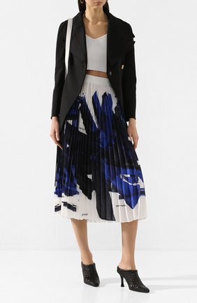Женские кожаные мюли woven PROENZA SCHOULER черного цвета по цене 63600 руб., арт. PS34046A/11071 | Фото 2 Женские кожаные мюли woven PROENZA SCHOULER черного цвета, арт. PS34046A/11071 | Фото 2