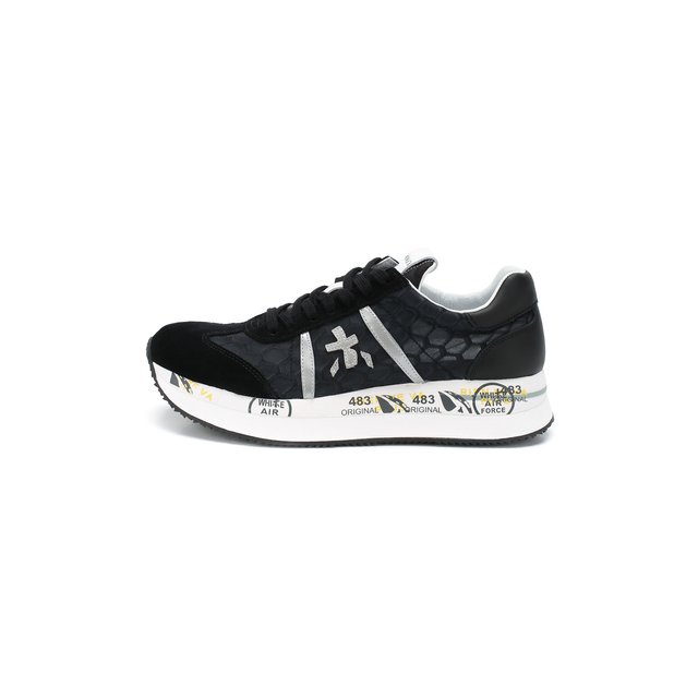 Комбинированные кроссовки Conny Premiata C0NNY/VAR4620, цвет чёрный, размер 38 C0NNY/VAR4620 - фото 3