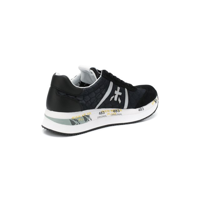 Комбинированные кроссовки Conny Premiata C0NNY/VAR4620, цвет чёрный, размер 38 C0NNY/VAR4620 - фото 4