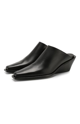 Женские кожаные мюли ANN DEMEULEMEESTER черного цвета по цене 37200 руб., арт. 2013-2830-W-350-099 | Фото 1 Женские кожаные мюли ANN DEMEULEMEESTER черного цвета, арт. 2013-2830-W-350-099 | Фото 1
