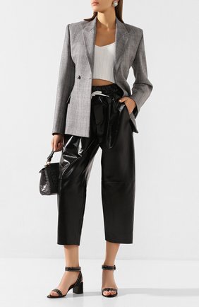 Женские кожаные босоножки elegant studs GIVENCHY черного цвета по цене 57550 руб., арт. BE302LE00C | Фото 2 Женские кожаные босоножки elegant studs GIVENCHY черного цвета, арт. BE302LE00C | Фото 2