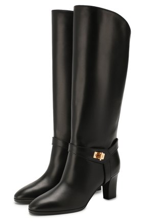 Женские кожаные сапоги eden GIVENCHY черного цвета по цене 120000 руб., арт. BE7015E0LF | Фото 1 Женские кожаные сапоги eden GIVENCHY черного цвета, арт. BE7015E0LF | Фото 1