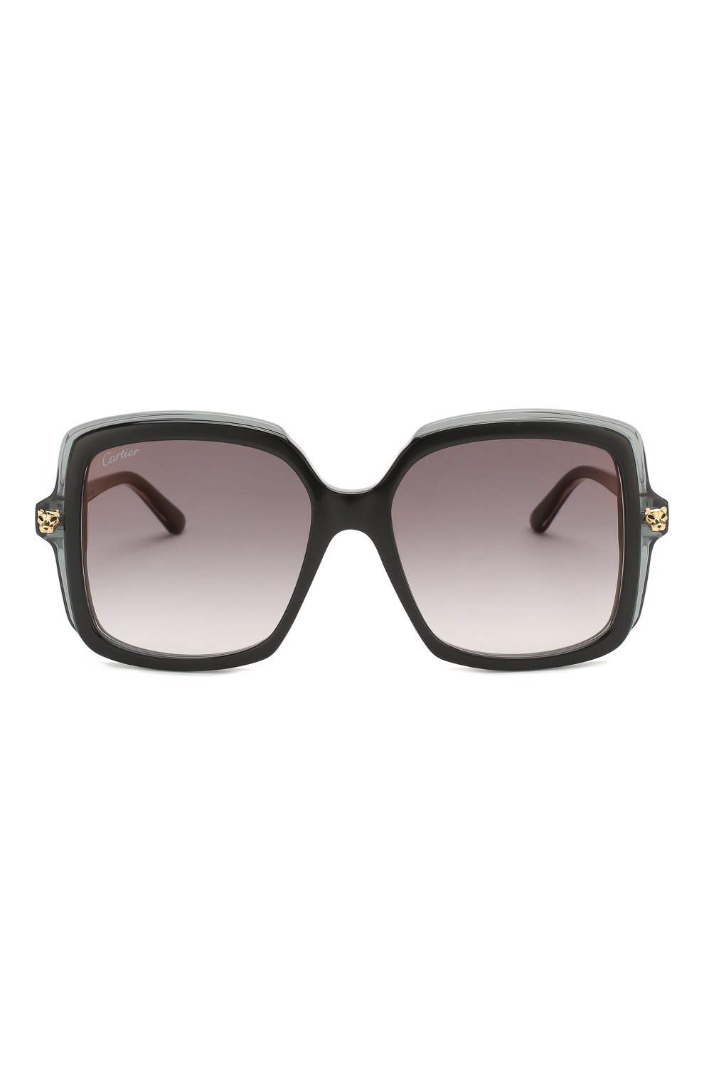 Женские солнцезащитные очки CARTIER черного цвета по цене 43800 руб., арт. CT0196 001 | Фото 3 Женские солнцезащитные очки CARTIER черного цвета, арт. CT0196 001 | Фото 3