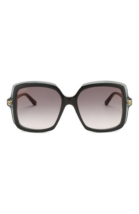 Женские солнцезащитные очки CARTIER черного цвета по цене 43800 руб., арт. CT0196 001 | Фото 3 Женские солнцезащитные очки CARTIER черного цвета, арт. CT0196 001 | Фото 3