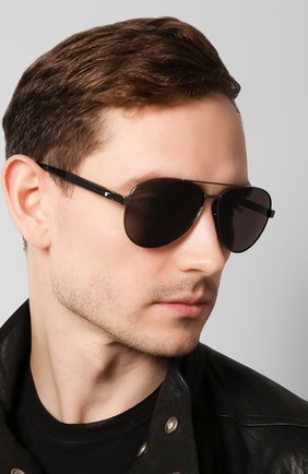 Женские солнцезащитные очки MONTBLANC черного цвета по цене 24950 руб., арт. MB0032 001 | Фото 3 Женские солнцезащитные очки MONTBLANC черного цвета, арт. MB0032 001 | Фото 3