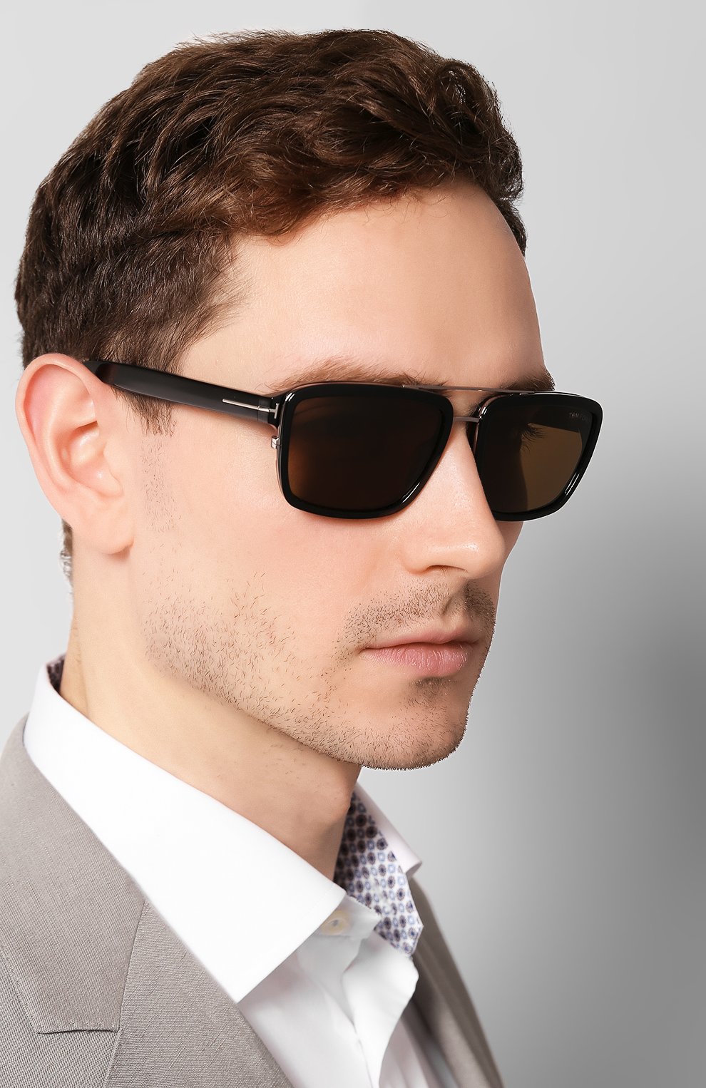 Женские солнцезащитные очки TOM FORD черного цвета по цене 22300 руб., арт. TF780 01J | Фото 2 Женские солнцезащитные очки TOM FORD черного цвета, арт. TF780 01J | Фото 2