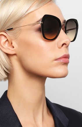 Женские солнцезащитные очки TOM FORD черного цвета по цене 29950 руб., арт. TF792 01B | Фото 2 Женские солнцезащитные очки TOM FORD черного цвета, арт. TF792 01B | Фото 2