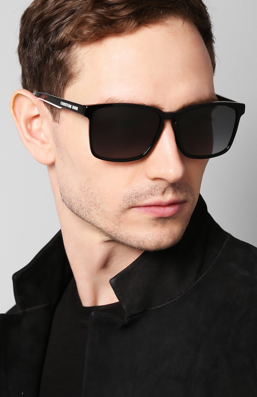 Женские солнцезащитные очки DIOR черного цвета по цене 22350 руб., арт. DI0RB24.2F 807 | Фото 5 Женские солнцезащитные очки DIOR черного цвета, арт. DI0RB24.2F 807 | Фото 5