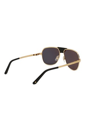 Мужские солнцезащитные очки CARTIER золотого цвета по цене 74150 руб., арт. CT0165 007 | Фото 4 Мужские солнцезащитные очки CARTIER золотого цвета, арт. CT0165 007 | Фото 4