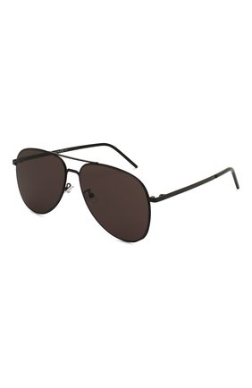 Мужские солнцезащитные очки SAINT LAURENT черного цвета по цене 22400 руб., арт. CLASSIC 11 SLIM 002 | Фото 1 Мужские солнцезащитные очки SAINT LAURENT черного цвета, арт. CLASSIC 11 SLIM 002 | Фото 1