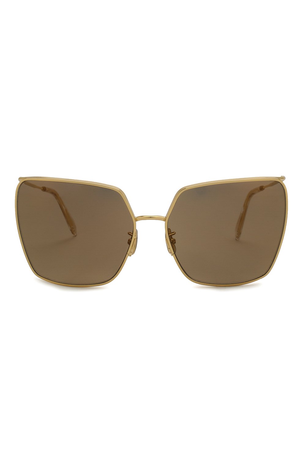 Женские солнцезащитные очки CELINE EYEWEAR коричневого цвета по цене 24750 руб., арт. CL40135U 32L | Фото 3 Женские солнцезащитные очки CELINE EYEWEAR коричневого цвета, арт. CL40135U 32L | Фото 3