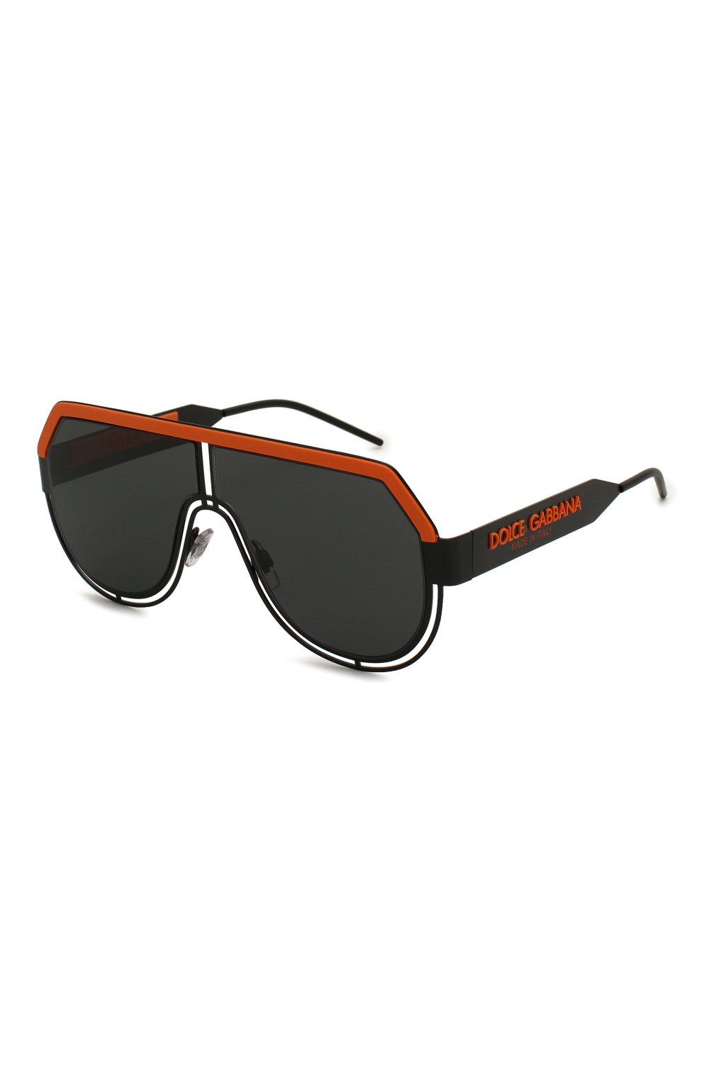 Мужские солнцезащитные очки DOLCE & GABBANA черного цвета, арт. 2231-110687 | Фото 1 (Тип очков: С/з; Очки форма: Авиаторы, D-форма; Оптика Гендер: оптика-мужское)