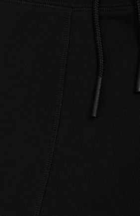 Детские хлопковые шорты BURBERRY черного цвета, арт. 8026182 | Фото 3 (Материал внешний: Хлопок; Ростовка одежда: 3 года | 98 см)