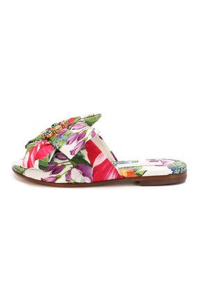 Детский шлепанцы DOLCE & GABBANA разноцветного цвета по цене 24300 руб., арт. D10943/AK872/24-28 | Фото 2 Детский шлепанцы DOLCE & GABBANA разноцветного цвета, арт. D10943/AK872/24-28 | Фото 2