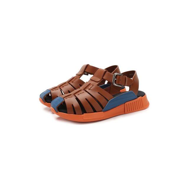 Кожаные сандалии Dolce & Gabbana DA0910/A1048/37-39