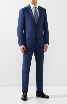 Мужские кожаные оксфорды SALVATORE FERRAGAMO черного цвета по цене 87000 руб., арт. Z-07078253E | Фото 2 Мужские кожаные оксфорды SALVATORE FERRAGAMO черного цвета, арт. Z-07078253E | Фото 2