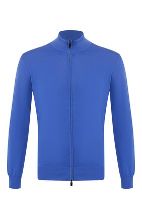Мужская хлопковый кардиган CANALI синего цвета по цене 23550 руб., арт. C0022/MK00145 | Фото 1 Мужская хлопковый кардиган CANALI синего цвета, арт. C0022/MK00145 | Фото 1