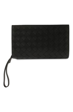 Мужской кожаный несессер BOTTEGA VENETA черного цвета по цене 84050 руб., арт. 598749/VCPQ1 | Фото 4 Мужской кожаный несессер BOTTEGA VENETA черного цвета, арт. 598749/VCPQ1 | Фото 4 (Материал: Натуральная кожа)