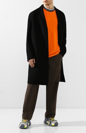Мужской шерстяное пальто ACNE STUDIOS черного цвета по цене 89950 руб., арт. B90195/M | Фото 2 Мужской шерстяное пальто ACNE STUDIOS черного цвета, арт. B90195/M | Фото 2