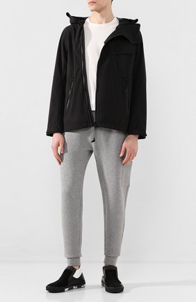 Мужские комбинированные слипоны STONE ISLAND SHADOW PROJECT черного цвета по цене 37450 руб., арт. 7219S0123 | Фото 2 Мужские комбинированные слипоны STONE ISLAND SHADOW PROJECT черного цвета, арт. 7219S0123 | Фото 2