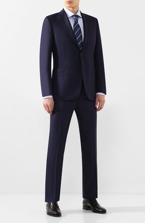 Мужские кожаные оксфорды SANTONI черного цвета по цене 49950 руб., арт. MCBN17158PC2NUTAN01 | Фото 2 Мужские кожаные оксфорды SANTONI черного цвета, арт. MCBN17158PC2NUTAN01 | Фото 2