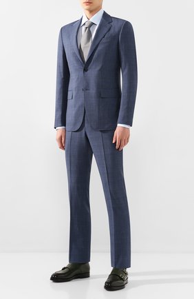Мужские кожаные монки SANTONI зеленого цвета по цене 75500 руб., арт. MCC016036BQ1MVVDV54 | Фото 2 Мужские кожаные монки SANTONI зеленого цвета, арт. MCC016036BQ1MVVDV54 | Фото 2