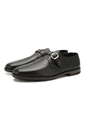Мужские кожаные монки O`KEEFFE черного цвета по цене 43500 руб., арт. 0K1531/M0NTPARNASSE | Фото 1 Мужские кожаные монки O`KEEFFE черного цвета, арт. 0K1531/M0NTPARNASSE | Фото 1