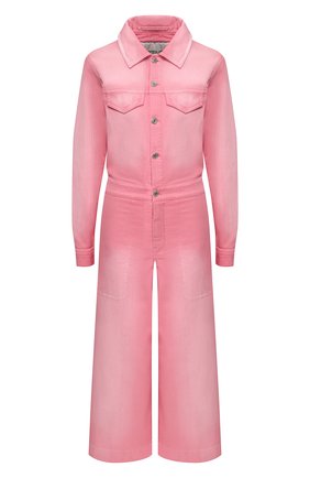 Женский джинсовый комбинезон KENZO розового цвета по цене 49950 руб., арт. FA52C02076EP | Фото 1 Женский джинсовый комбинезон KENZO розового цвета, арт. FA52C02076EP | Фото 1