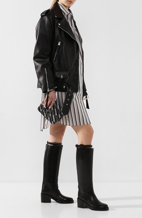 Женские кожаные сапоги ANN DEMEULEMEESTER черного цвета по цене 72800 руб., арт. 2013-2802-W-366-099 | Фото 2 Женские кожаные сапоги ANN DEMEULEMEESTER черного цвета, арт. 2013-2802-W-366-099 | Фото 2