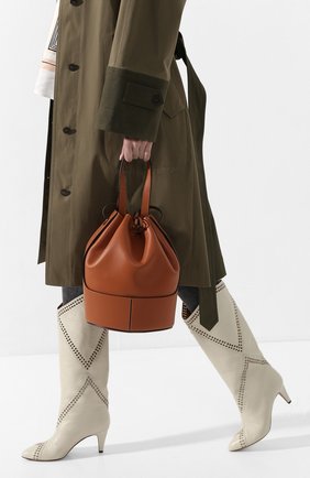 Женская сумка balloon LOEWE светло-коричневого цвета по цене 207000 руб., арт. 326.75AC30 | Фото 2 Женская сумка balloon LOEWE светло-коричневого цвета, арт. 326.75AC30 | Фото 2