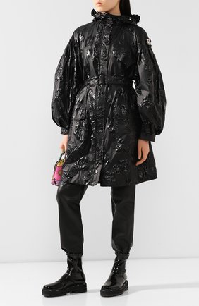 Женское пальто 4 moncler simone rocha MONCLER GENIUS черного цвета по цене 113100 руб., арт. F1-09W-1C724-00-C0541 | Фото 2 Женское пальто 4 moncler simone rocha MONCLER GENIUS черного цвета, арт. F1-09W-1C724-00-C0541 | Фото 2