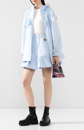 Женская юбка 4 moncler simone rocha MONCLER GENIUS голубого цвета по цене 37700 руб., арт. F1-09W-2D705-00-C0505 | Фото 2 Женская юбка 4 moncler simone rocha MONCLER GENIUS голубого цвета, арт. F1-09W-2D705-00-C0505 | Фото 2